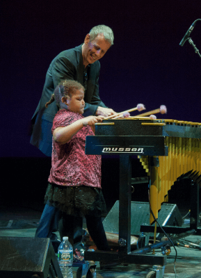 Joe Locke at WBGO's Jazz for Kids concert 2014