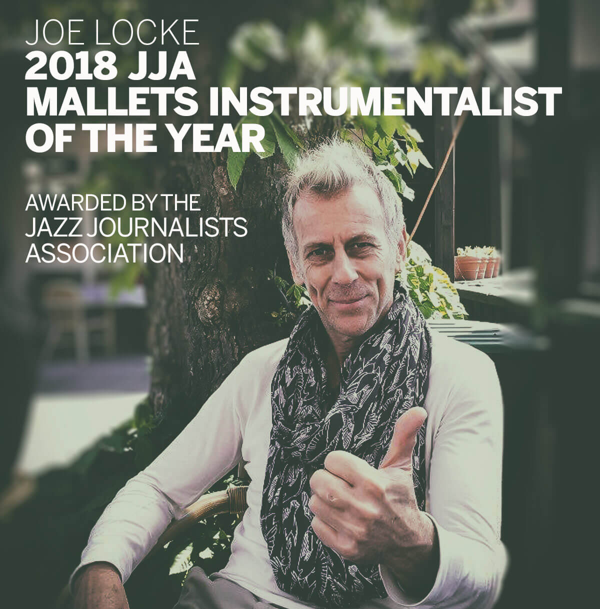 Joe Locke - 2018 JJA Award winner